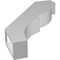 Ekena Millwork 3-in. W x 16-in. D x 22-in. H Valencia Architectural Grade PVC Knee Brace BRCP03X16X22VAL - alternate 5